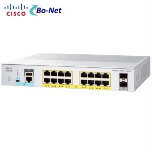 Wholesale 16 Port Used Cisco Switches 10/100/1000 Ethernet PoE+ Ports 2 X 1G SFP WS-C2960L-16PS-LL from china suppliers
