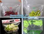 Fresh Lettuce Salad Fruits Pouches BOPP Anti Fog Leafy Vegetables Packaging Bags