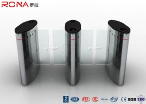 Wholesale Hidden Waist Height Turnstile , Slide Pedestrian Barrier Gate 30 Persons / Min Transit Speed from china suppliers