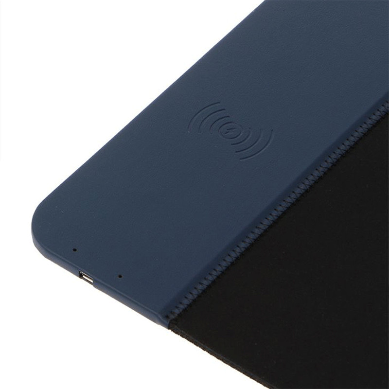 OEM Wireless Charging Luxury Corporate Gifts Natural Rubber Mouse Pad
