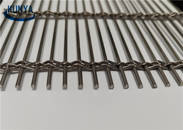 1.0mm Sheets 6m Decorative Wire Mesh Screen Steel Plain Weave