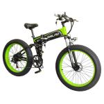 500W 13AH E-Bike Lithium Battery SMLRO S11 26x4.0 inch Fat Tire Folding E-Bike