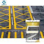 Crack Resistant Reflective Thermoplastic Paint Yellow Highway Paint No Wrinkles