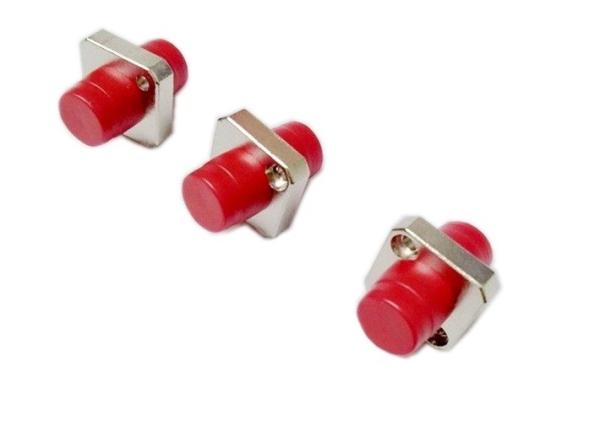 FC Simplex Single - Mode Fiber Optic Adapters , Fiber Cable Adapters High