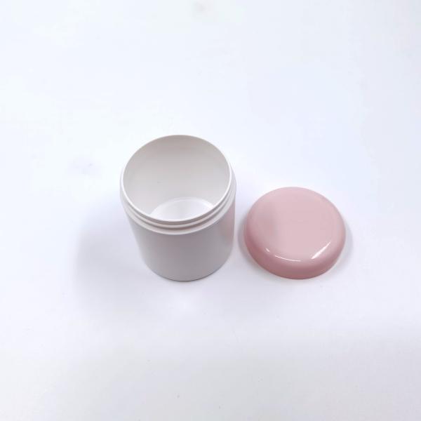 White Color Double Wall PP Plastic Jar For Ointment 180ml 120ml