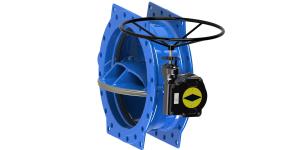 Wholesale Ductile Iron Double Eccentric Valve , Wafer Butterfly Valve SS316 Disc Seat from china suppliers