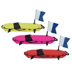 Wholesale 84 cm x 25.4 cm spearfishing buoy with small flag from china suppliers