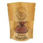 Food Packaging Bag Custom Print Kraft Paper Gravure Printing Zipper Top Stand Up