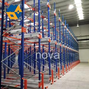 Wholesale Warehouse Heavy Duty Radio Shuttle Pallet Rack 4 Ways Flexible Economic from china suppliers