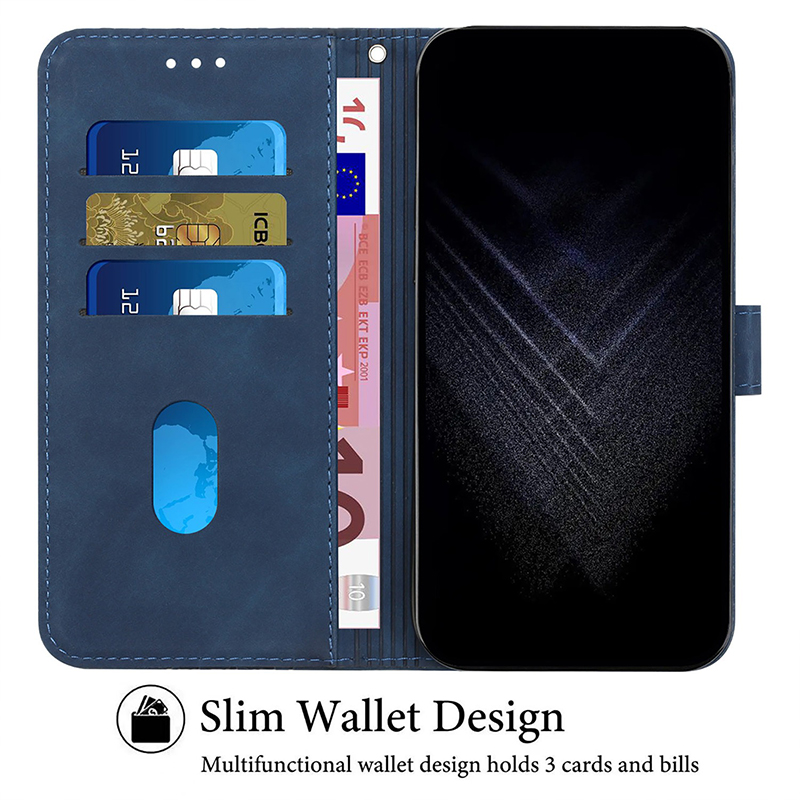 Multifunctional Strong Magnetic Flip Series PU Leather Case for iPhone 15 Promax