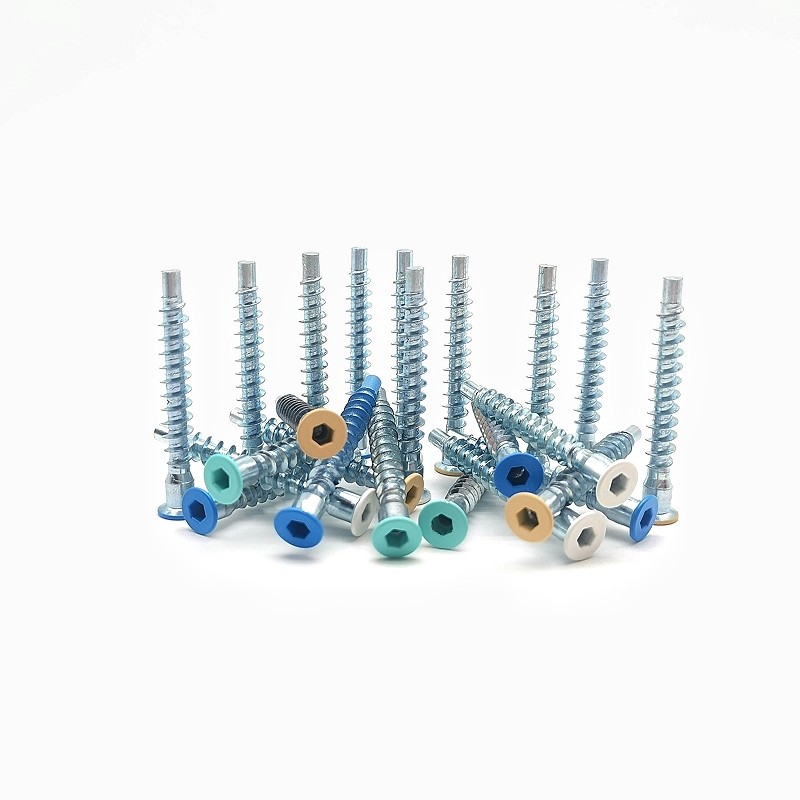 Roller Thread Straight Repair Screw Countersunk Head Hexagonal Self Tapping