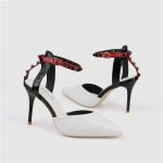 ZM039 289-9 High Heel Ladies Sandals 2020 Summer New Pointed Sexy Rivet Fashion