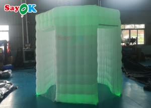 Wholesale Octagonal Inflatable Photo Booth Tents Oxford Cloth Material White from china suppliers