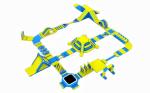Harrison Inflatable Aqua Sports Water Park , Inflatable Water Playground