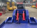 100ton Hydraulic Front Loader Detachable Lowbed Semi Trailer for Heavy Duty