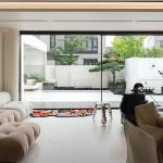 AR-320 Aluminium Frame Sliding Glass Door Soundproof Tempered Glass Sliding Door