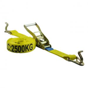 Wholesale LC 2500KG ratchet tie downs with hook & keeper from china suppliers