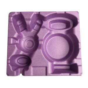 Wholesale Biodegradable Molded Pulp Trays Game Player Packaging Purple Color from china suppliers