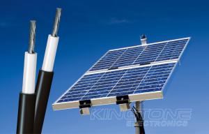 Wholesale Indoor 4.0mm2 HEPR EVA Solar Cable with tinned copper Conductor in Black from china suppliers