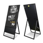 hot sale 55 inch indoor digital menu boards smart lcd display for restaurant