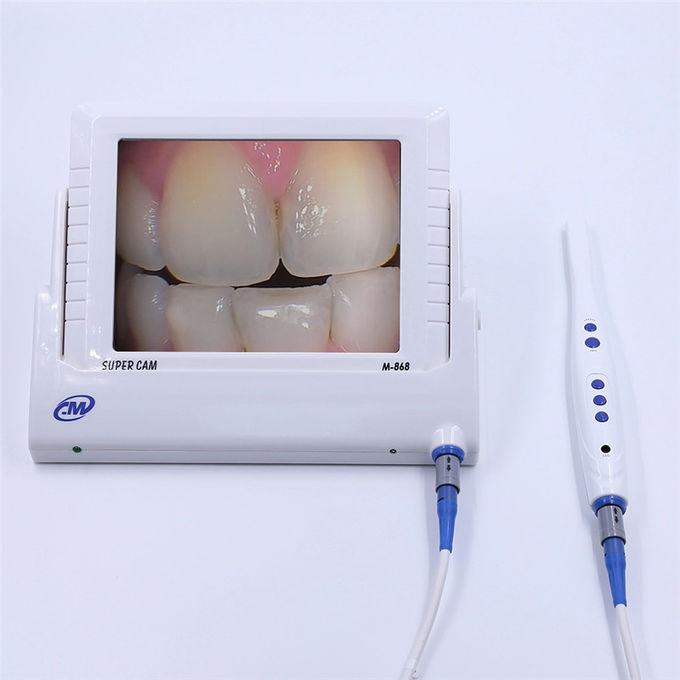 Dentist Intra Oral Camera 8 Mega Mouth Mirror Scanner Endoscope With 8 Inch Monitor
