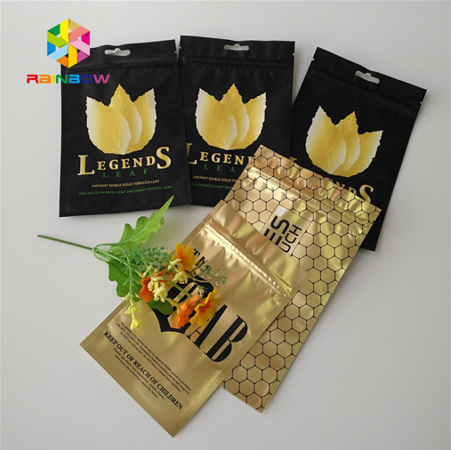 CMYK Printing Heat Seal Packaging Bags , Smell Proof Stand Up Zipper Pouch Bags