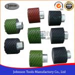 2 Inch 3 Inch Diamond Drum Wheel , Diamond Sanding Drum With Resin Bond Material