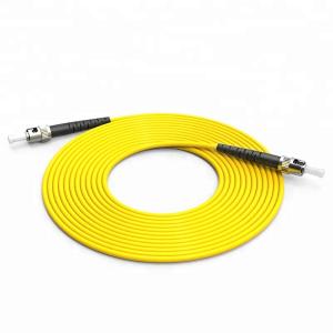 Wholesale G652D 0.3mm Single mode simplex ST ST Fiber Optic Patch Cords from china suppliers