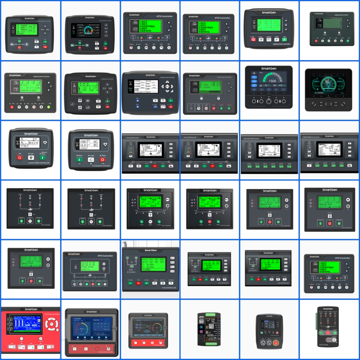 SmartGen Low-temperature Generator Set Controller HGM6110LT Control Panel Standalone Automation Remote Signal Power Control