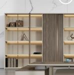 Cabinet Wooden Office Furniture Desk Background Cabinet Office Bookcase