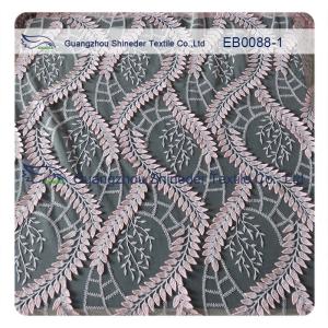 Wholesale 130CM Width Embroidered Lace Fabric 70% Nylon 30% Cotton For Wedding Dress from china suppliers