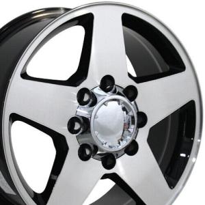 Wholesale 8-Lug Chevrolet Replica Wheels Rim 20x8.5 For 2500 3500 Silverado Sierra 8x165 Mach'D 5503 from china suppliers