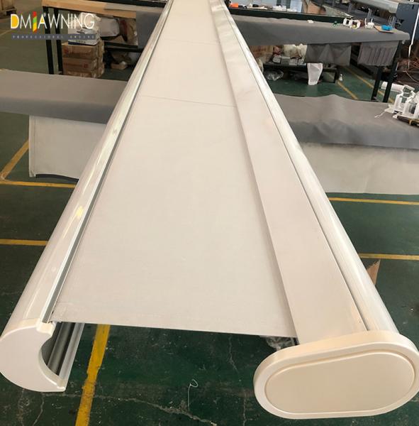 White Color Frame Full Cassette Awning/Electric Cassette Awning Wholesale