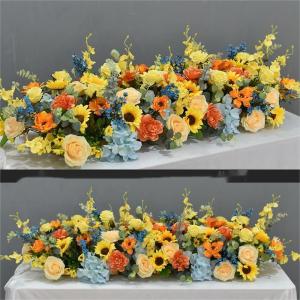 Wholesale Rectangular Artificial Flower Business Fake Bunch Of Roses Personalised from china suppliers