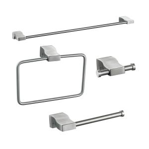 Wholesale Brushed 586mm Towel Bar Toilet Paper Holder Bathroom Accessories from china suppliers