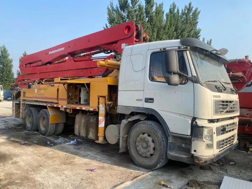 Putzmeister 38 Meter Second Hand Concrete Pump with Volvo Chassis