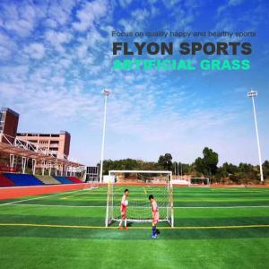 Wholesale Outdoor Synthetic Turf Grass , Artificial Grass For Soccer Court OEM from china suppliers