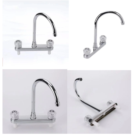 Bathroom Lavatory Sink Faucet Basin Mixer Tap With Single Handle And High Standar