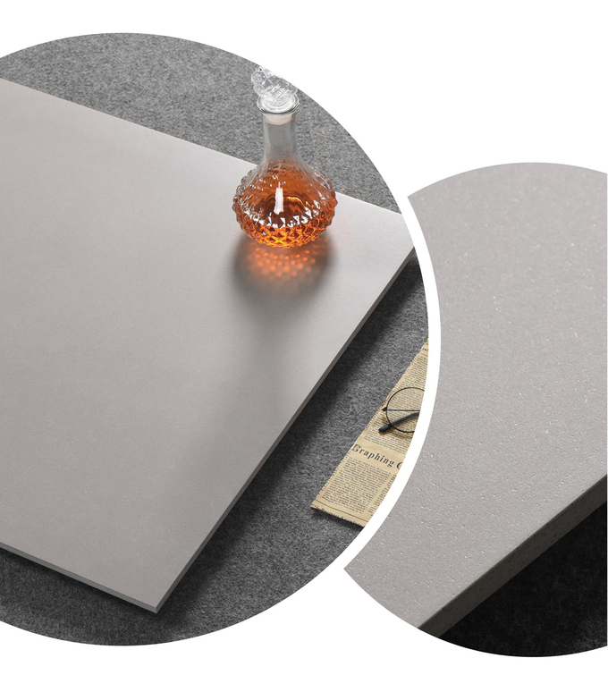 Light Grey 600x1200mm Matte Soft Glazed Porcelain Tiles And Interior Floor Tile For Bedroom