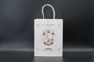 Wholesale OEM Kraft Paper Shopping Bags biodegradable Paper Kraft Bags With Handles from china suppliers
