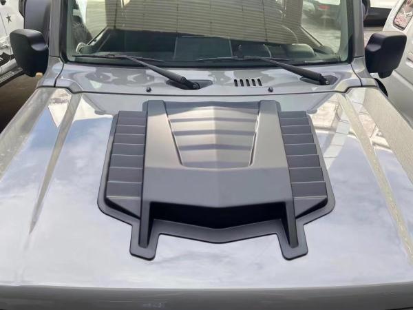 ABS Plastic Black 4x4 Universal Decoration Hood Scoop Bonnet Cover For Jimny