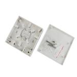 GPON / EPON / PON Fiber Optic Plate , Fiber Optic Wall Mount Termination Box