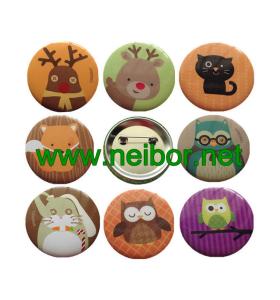 Wholesale Hot Sale Custom Metal Pin Badge Tin Button Badge for Party from china suppliers