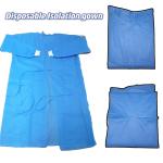 VASTPROTECT-501 Blue Disposable Surgical Gown Waterproof Breathable Soft Anti