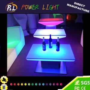 Wholesale LED Furniture Plastic Glowing Color Changing LED Table from china suppliers
