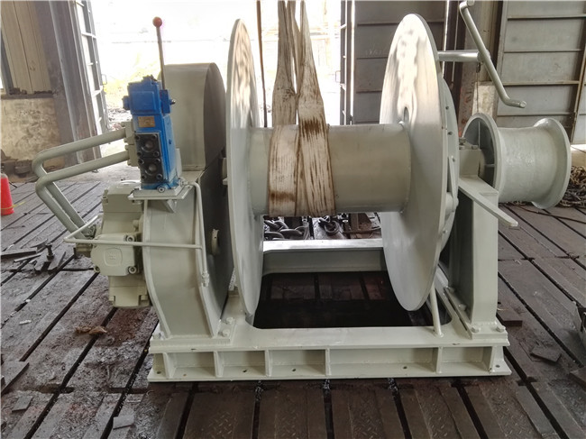 Vessel Yacht 12m/Min 30KN Hydraulic Mooring Winch 270KW