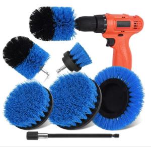 Wholesale Drill Cleaning Brush Attachment Set, Drill Scrubber Brush Cleaning Brush kit for Bathroom car Grout from china suppliers