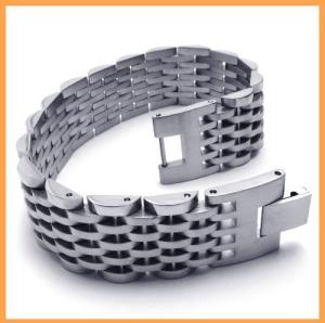 Wholesale High Quality Tagor Stainless Steel Jewelry Fashion Men's Casting Bracelet PXB099 from china suppliers