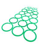 Environmental Protection Double Buckle Opening Ring 18mm 22mm For Document