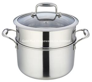 Wholesale 18,20,22,24cm Home cooking stainless steel large cooking stock pot induction cooker stew pot from china suppliers